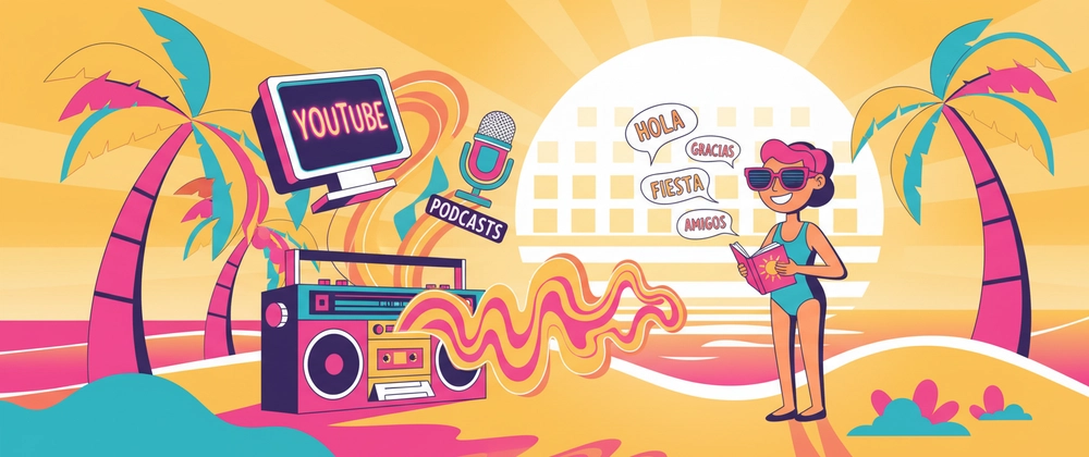Mis podcasts, canales de YouTube y sitios favoritos para aprender español