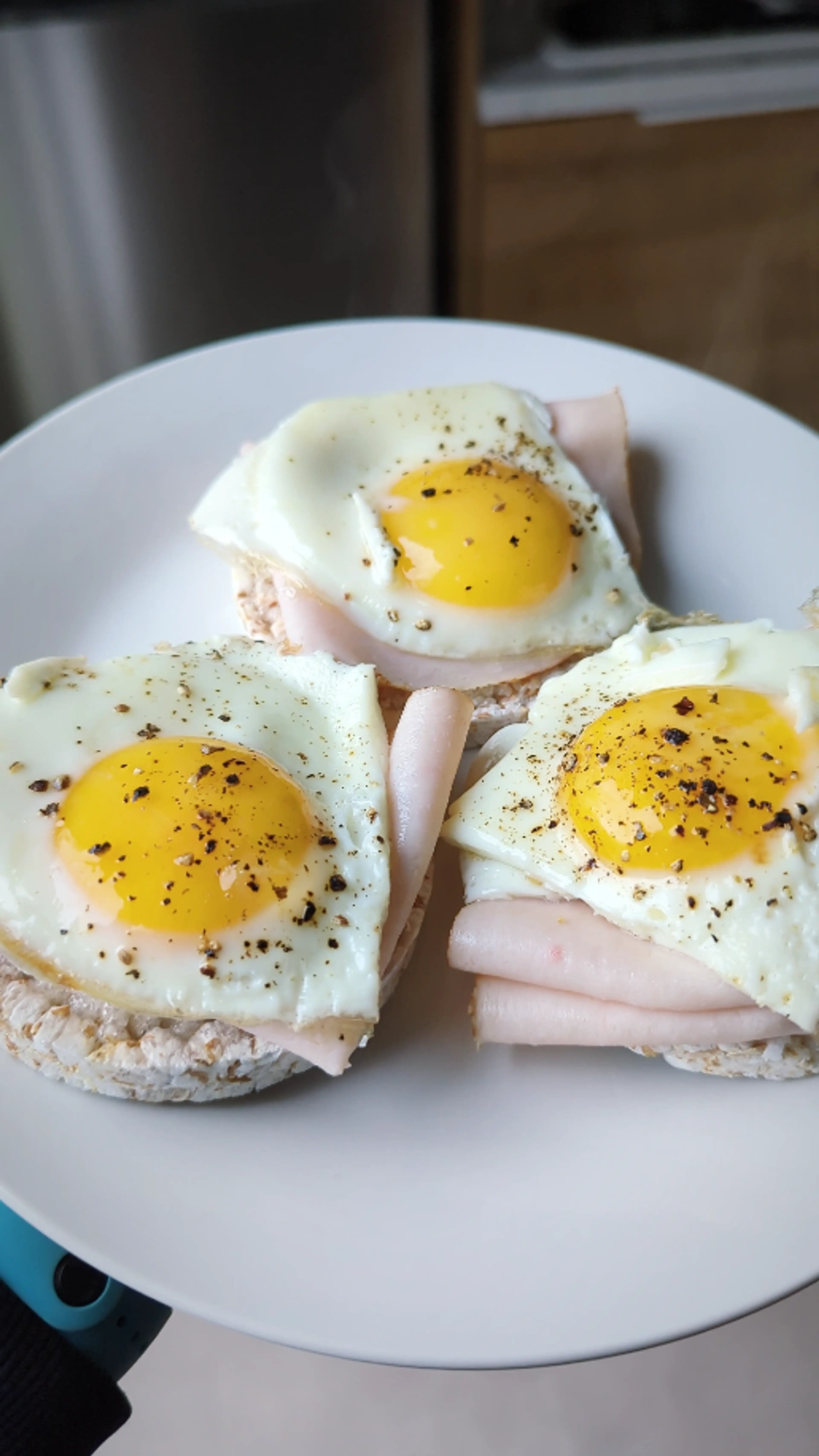 🍳🐔 Oeufs Poulet Sur Galettes D'épeautre