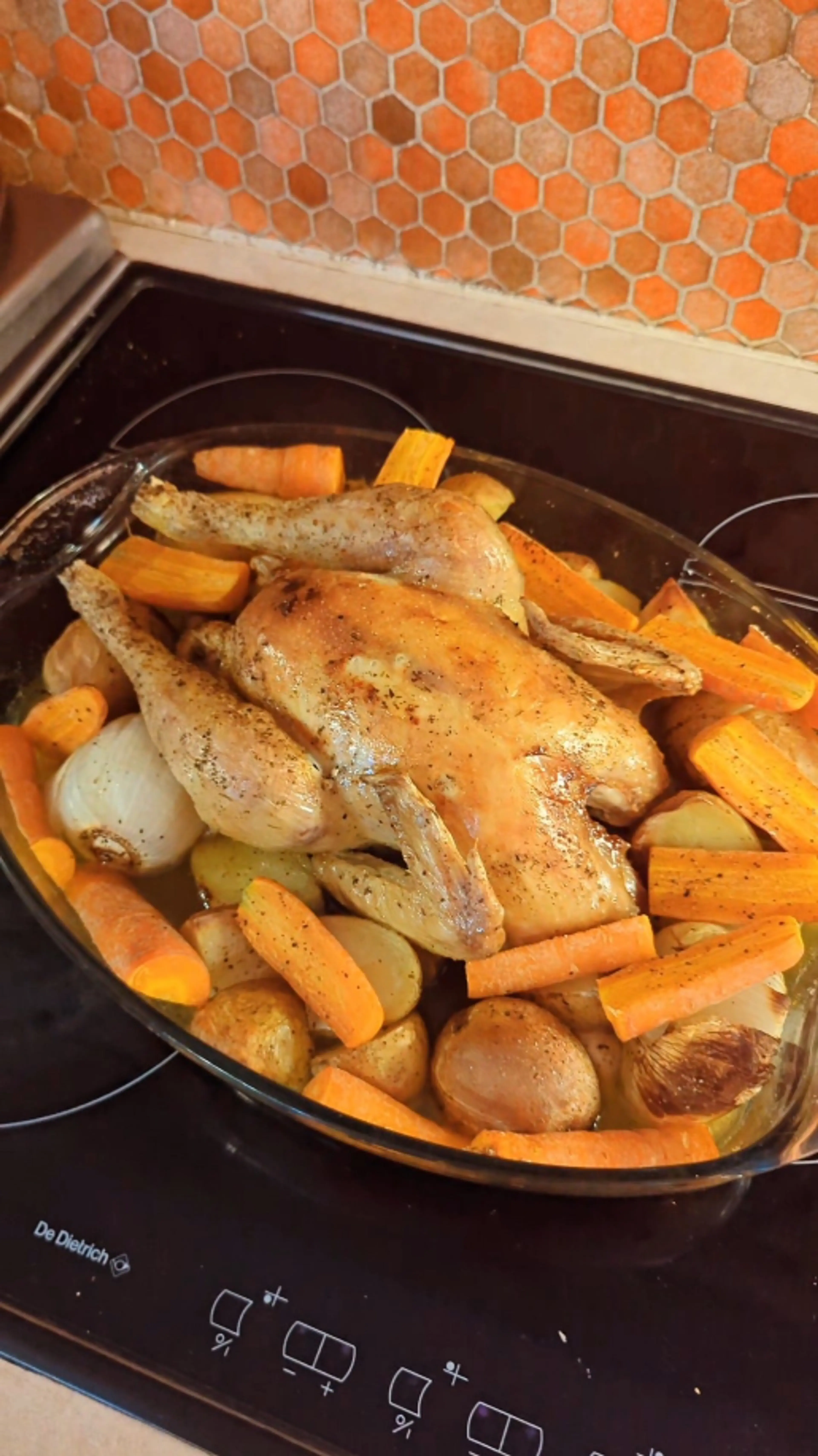 Poulet rôti & pomme de terre