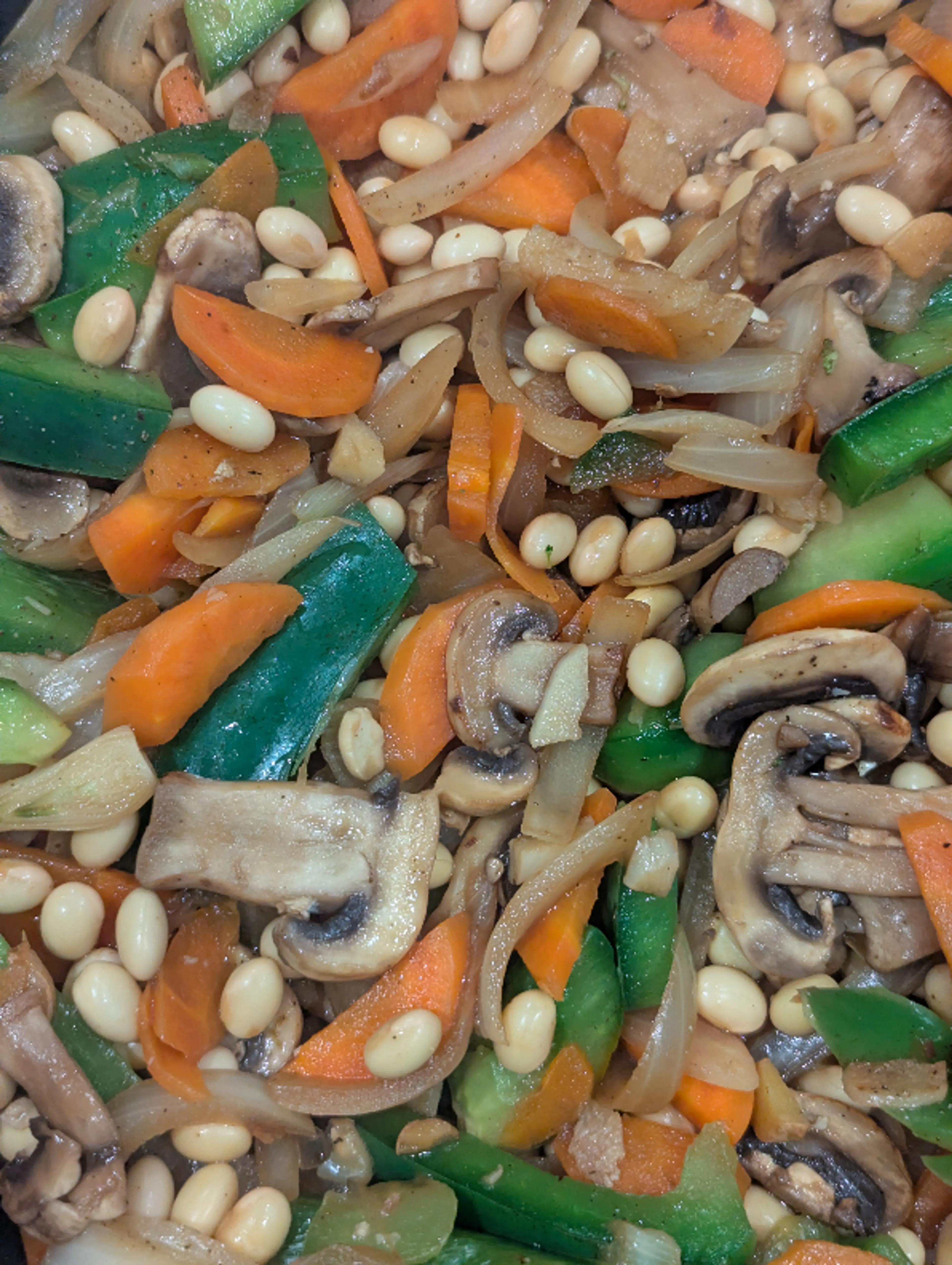 🥢 Soja Sauté Façon Asiatique aux Champignons